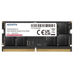 Memoria RAM SODIMM Adata 16GB DDR5 4800MHz AD5S480016G-S CL40 1.1V