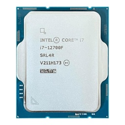 Micro Procesador CPU Intel Core i7-12700F Socket LGA 1700 12 Nucleos Generacion 12 (Nuevo Tray)