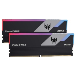 Memoria RAM DDR5 32GB (2x16GB) Acer Predator Vesta II RGB 6800MHz Black Gaming Pro