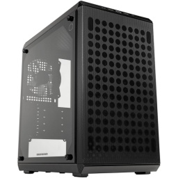 Gabinete Gamer Cooler Master MasterBox Q300L V2 Panel Vidrio Templado - Negro