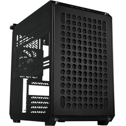 Gabinete Gamer Mid Tower Compacto Cooler Master Qube 500 Flatpack - Negro