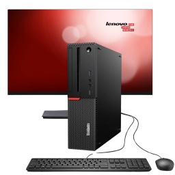 PC Computadora Lenovo ThinkCentre M710S SFF Intel Core i7-6700 8GB DDR4 240GB SSD + Monitor LED 22'' Full HD