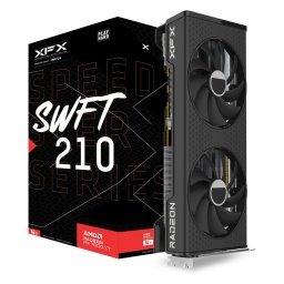 Tarjeta de Video AMD Radeon XFX RX 7600 XT 16GB SWFT 210 Speedster