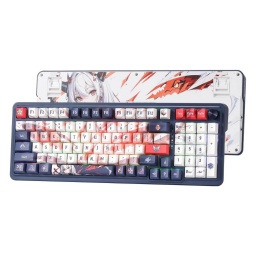 Teclado Inalambrico Mecanico Redragon K686 Eisa Pro Anime Girl OUT