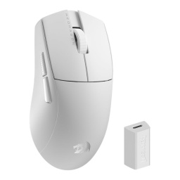 Mouse Gamer Inalambrico Redragon King Pro M916 4K Ultraliviano 26000 DPI - Blanco