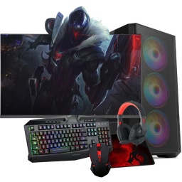 PC Gamer Intel Core i5-11400F 64GB 1TB SSD NVMe GeForce RTX 4060 8GB GDDR6 + Monitor 32'' Full HD 75Hz