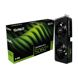 Tarjeta de Video Palit GeForce RTX 5060 Ti 8GB GDDR7 Dual 128-bit DLSS 4