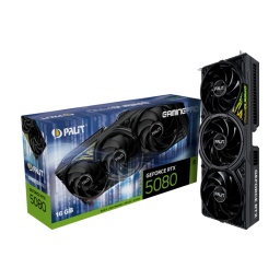 Tarjeta de Video Palit GeForce RTX 5080 16GB GDDR7 GamingPro 256-bit