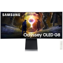 Monitor Curvo Gaming OLED Samsung Odyssey G8 34'' Ultra WQHD 175Hz LS34DG856SNXZA 1800R HDR10 0,3 ms Glare Free