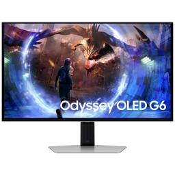 Monitor Gaming OLED Samsung Odyssey G6 27'' QHD 360Hz LS27DG602SNXZA 0.03 s HDR10+ FreeSync Premium Pro