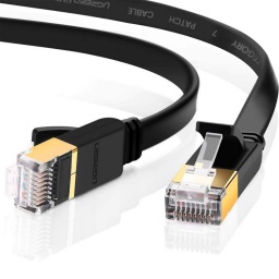 Cable de Red Ugreen Cat 7 RJ45 10Gbps 0.5 Metros Delgado