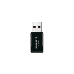 Mini Adaptador USB Inalambrico WiFi Mercusys MW300UM 300Mbps