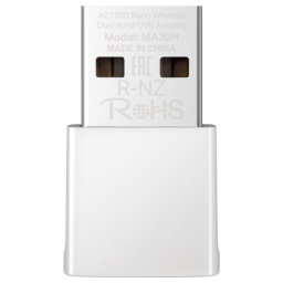 Adaptador WiFi Mercusys MA30N AC1300 Nano USB
