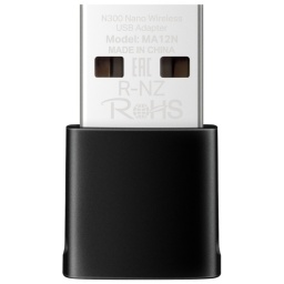 Adaptador WiFi Mercusys MA12N 300Mbps Nano USB