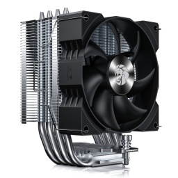 Disipador Fan Cooler de Aire para CPU Gamemax Gamma 90 Dark (Negro) Sin RGB Para Intel y AMD