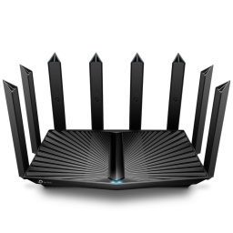Router Inalambrico TP-Link Archer AX80 AX6000 WiFi 6 OneMesh Alta Ganancia Multigigabit