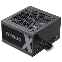 Fuente Gamemax GX-800 800W 80 Plus Gold con Ventilador inteligente 12cm PWM - Negro