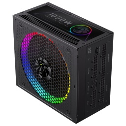 Fuente ATX 3.1 Gamemax RGB 1050 PRO BK 1050W 80 Plus Gold Full Modular PCIe 5.1 ARGB Smart Fan 14cm