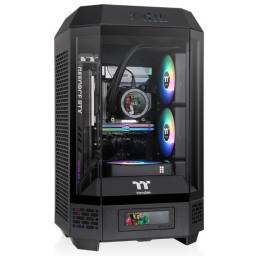 Gabinete Gamer Thermaltake The Tower 250 Mini-ITX - Negro