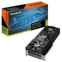 Tarjeta de Video Gigabyte GeForce RTX 5070 12GB GDDR7 Eagle OC SFF 192-bit DLSS 4 PCIe Gen5