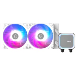 Water Cooling Refrigeracion Lquida MSI MAG CoreLiquid A13 240 White 2x Fanes ARGB Intel y AMD - Blanco