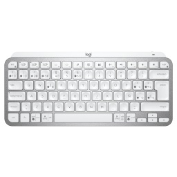 Teclado Logitech MX Keys Mini Inalambrico y Bluetooth Retroiluminado Grey