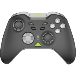 Joystick Inalambrico y Bluetooth PXN P5 Doble Gatillo y Botones Macro Para PC  Switch  iOS  Android - Negro