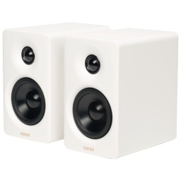 Parlantes 2.0 Edifier M60 Bluetooth 5.3 66W RMS Graves Medios de 3'' y Tweeter de 1'' - Blanco