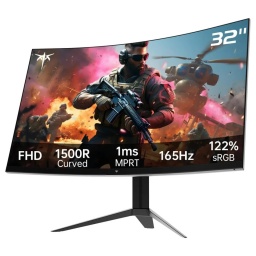 Monitor Curvo LED HVA Gamer KTC 32SG851 32'' FHD 165Hz 1ms