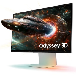 Monitor Gamer 3D IPS Samsung Odyssey 3D G90XF 27'' 4K UHD 165Hz LS27FG900XNXZA 1ms (3D sin necesidad de lentes)