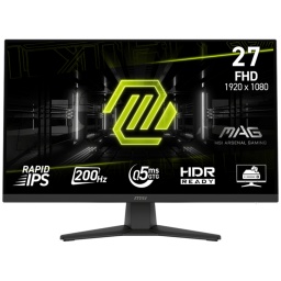 Monitor Gamer LED Rapid IPS MSI MAG 272F 27'' Full HD 1080p 200Hz 0.5ms HDR Adaptive Sync HDMI  DisplayPort