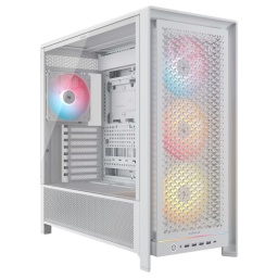 Gabinete Gamer Corsair Frame 5000D RS ARGB MidTower - Blanco