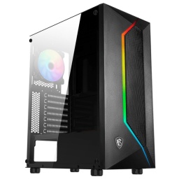 Gabinete Gamer MSI MAG Vampiric 100R Vidrio Templado Mesh RGB
