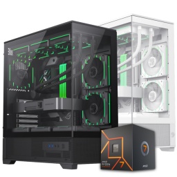 PC Gamer AMD Ryzen 7 7700 AM5 64GB DDR5 1TB M.2 NVMe SSD AMD Radeon RX 9060 XT 16GB