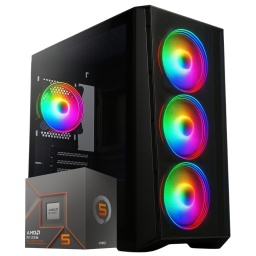 PC Gamer AMD Ryzen 5 8500G 6 Ncleos 32GB DDR5 2TB M.2 NVMe SSD Grficos Radeon 740M