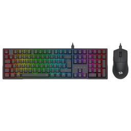 Combo Gamer Teclado y Mouse Redragon S146 Mecanico RGB