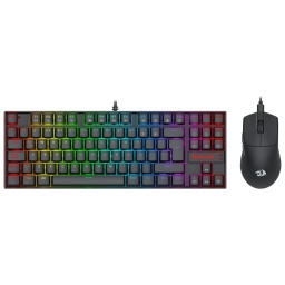 Combo Gamer Teclado y Mouse Redragon S145 Mecanico RGB