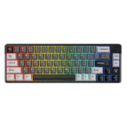 Teclado Inalambrico Fantech Atom PRO66 MK919 Switch Red RGB