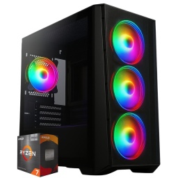 PC Gamer AMD Ryzen 7 5800X3D 8 Ncleos 96MB de Cach 32GB de RAM 1TB NVMe AMD Radeon RX 9060 XT 16GB GDDR6