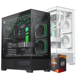 PC Gamer AMD Ryzen 7 5800X3D 8 Ncleos 96MB de Cach 32GB de RAM 1TB NVMe NVIDIA GeForce RTX 5070 12GB GDDR7
