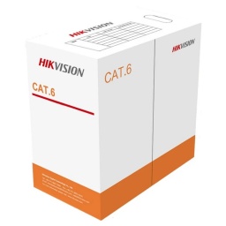 Bobina Cable de Red UTP Hikvision de 305 Metros Interior CAT6E Aluminio y Cobre