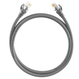 Cable de Red Patchcord Hikvision CAT6 3 Metros Gris