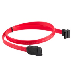 Cable de datos SATA Color Rojo con Puntero en L