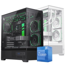 PC Gamer Intel Core i5-12400F 32GB DDR5 1TB M.2 NVMe SSD NVIDIA GeForce RTX 5060 Ti 16GB GDDR7 Doble Vidrio