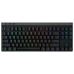 Teclado Mecanico Inalambrico TKL Gaming Logitech G515 Lightspeed RGB Low Profile - Negro