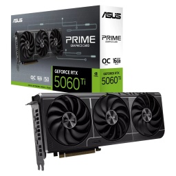 Tarjeta de Video Asus Prime GeForce RTX 5060 Ti 16GB GDDR7 OC Edition 128-bits PCIe 5.0