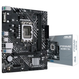 Motherboard Asus Prime H610M-F D4 DDR4 Socket LGA1700 Intel M.2 PCIe 4.0 Gigabit LAN
