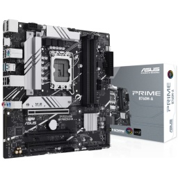 Motherboard Asus Prime B760M-A DDR5 Socket LGA1700 Intel M.2 PCIe 4.0 2x HDMI DisplayPort Aura Sync
