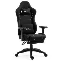Silla Gamer Shot Gaming 6657B01-B Pro Alta Gama con Masajeador Gas Clase 4 Acero Reforzado Hasta 145Kg - Negra