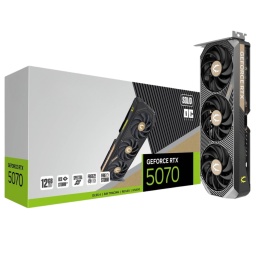 Tarjeta de Video Zotac Gaming GeForce NVIDIA RTX 5070 Solid OC 12GB GDDR7